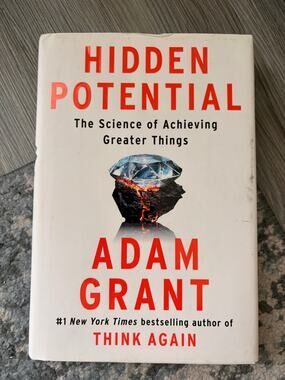 Hidden Potential Adam Grant Hardcover Self Improvement Book